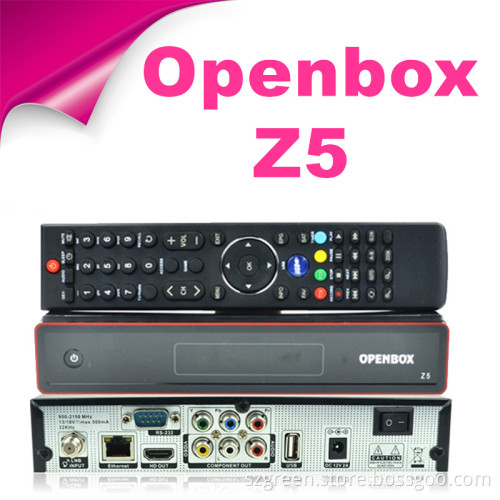 Factory Price Openbox Z5 HD PVR Receiver Original WiFi Support Free IPTV Youtube Openbox Z5